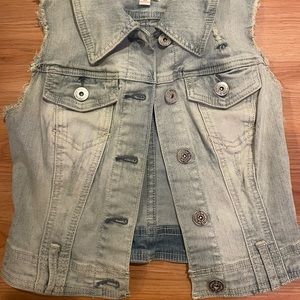 G by Guess Denim Vest